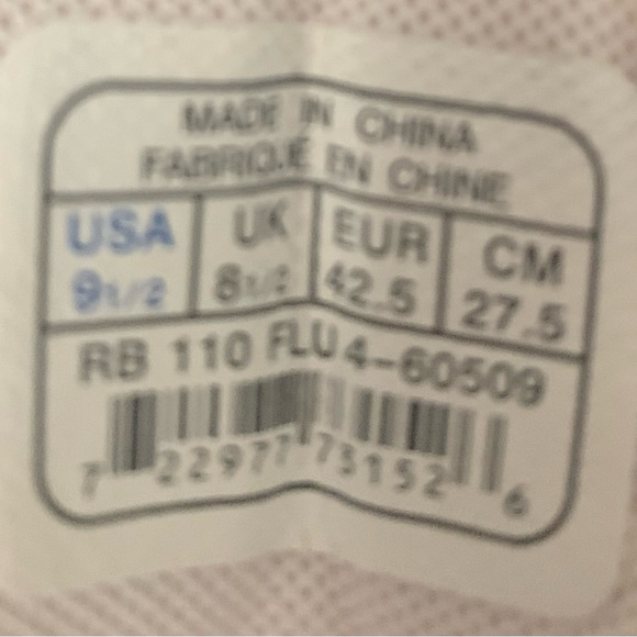 REEBOK HEXALITE VINTAGE 2000 Size 9 1/2 white with navy blue accents. - Picture 4 of 8